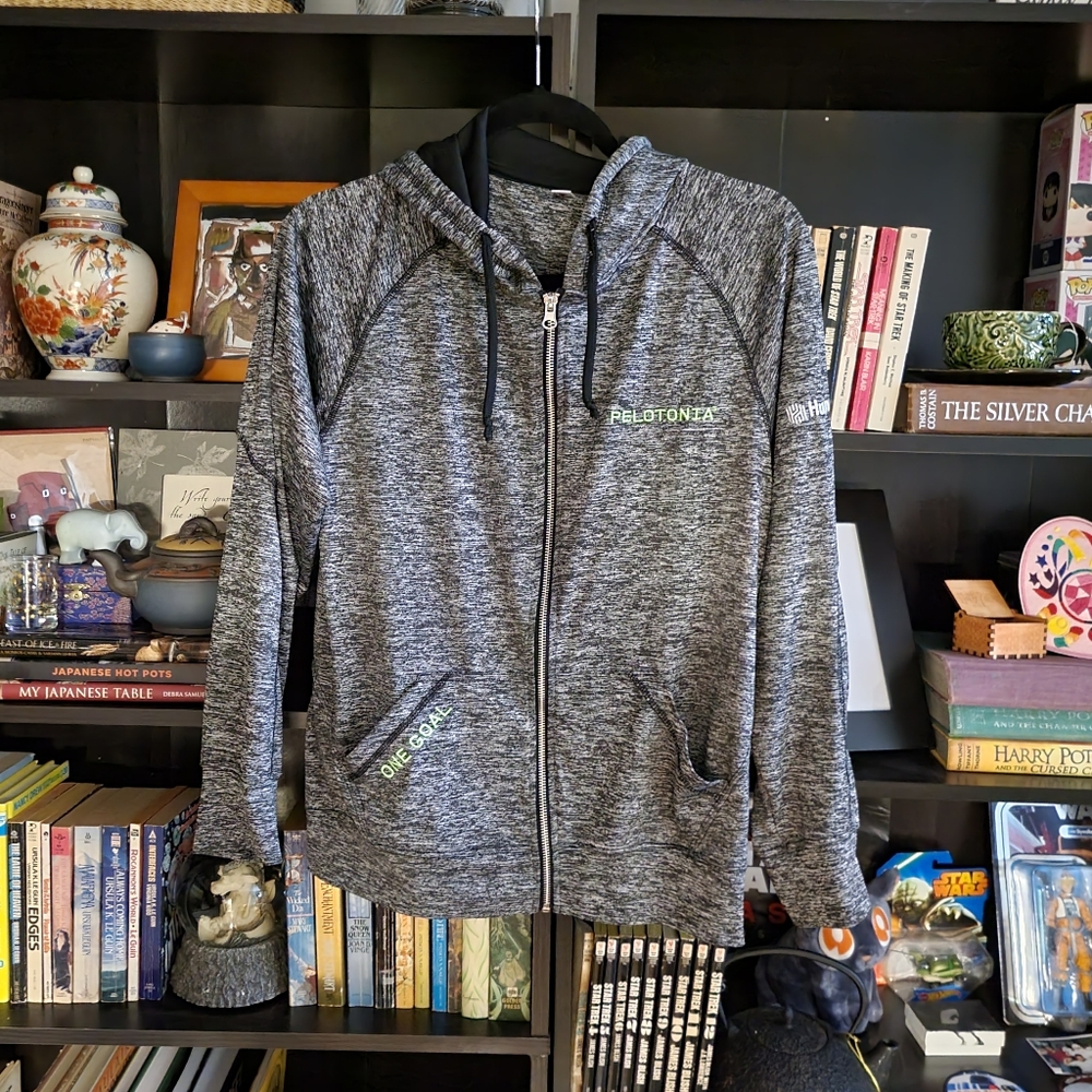 Huntington Pelotonia Dri-fit Zip Up